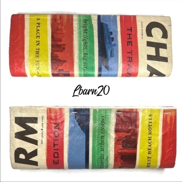 Kate Spade CHARM Bag Tote and Magazine Clutch Vintage Set - Picture 13 of 16